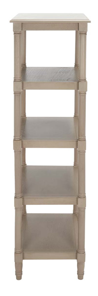 Safavieh Cassie 5 Shelf Bookcase - Greige