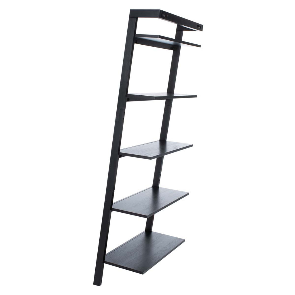 Safavieh Beauregard 5 Tier Leaning Etagere - Black