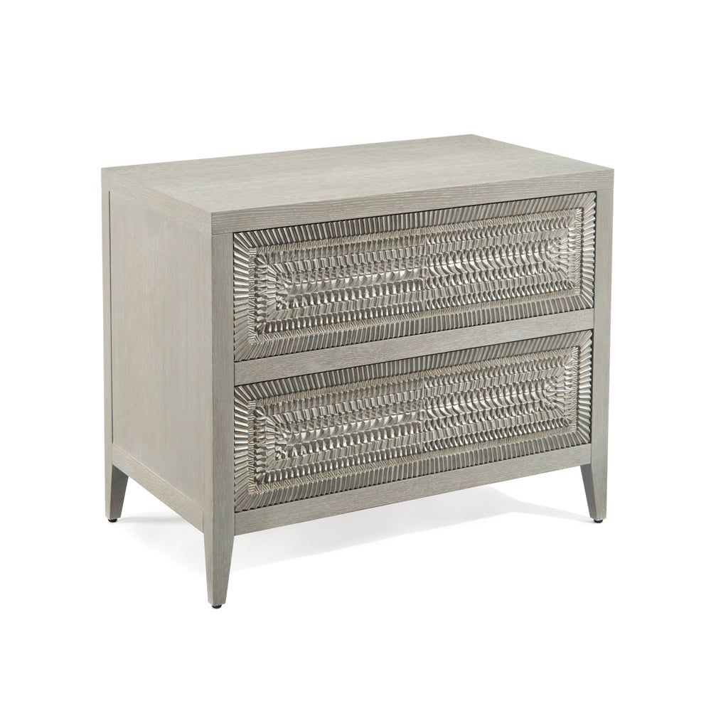 Cosmos Two-Drawer Nightstand | John-Richard - EUR-03-0656