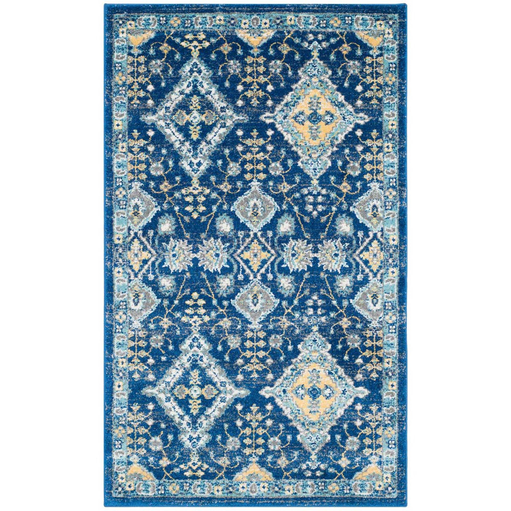 Safavieh Evoke Rug Collection EVK224A - Royal / Ivory