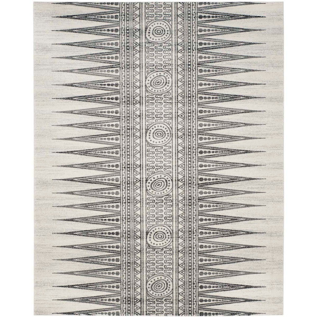 Safavieh Evoke Rug Collection EVK226D - Ivory / Grey