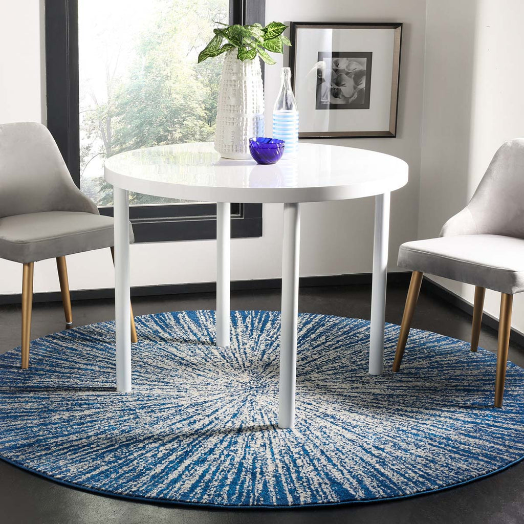 Safavieh Evoke Rug Collection EVK228N - Navy / Ivory