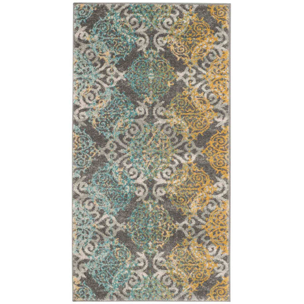 Safavieh Evoke Rug Collection EVK230D - Grey / Ivory