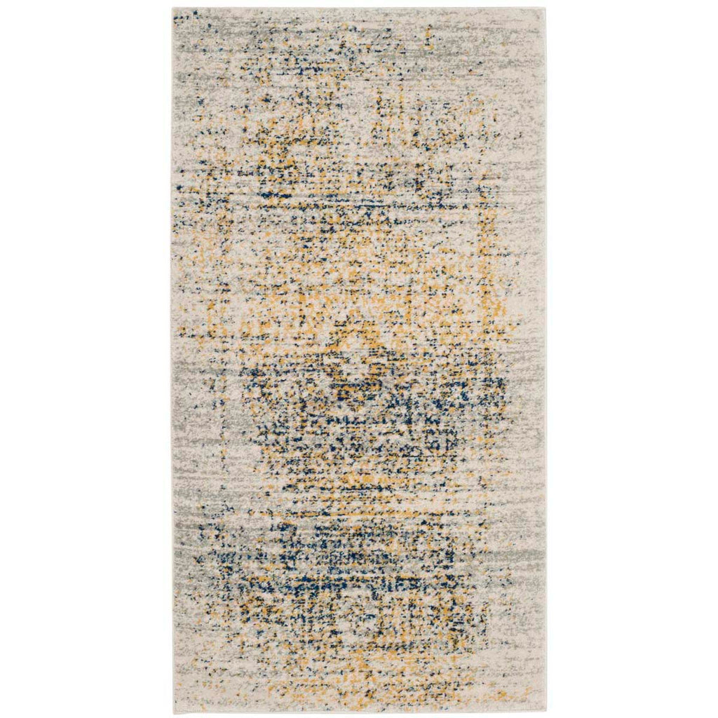 Safavieh Evoke Rug Collection EVK232C - Ivory / Blue