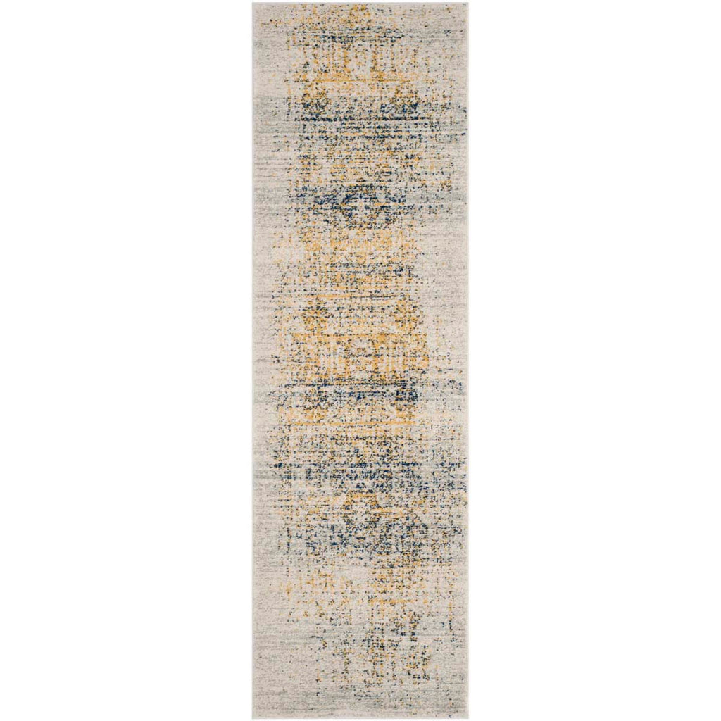 Safavieh Evoke Rug Collection EVK232C - Ivory / Blue