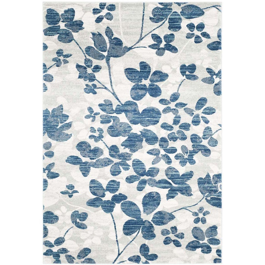 Safavieh Evoke Rug Collection EVK236J - Grey / Light Blue