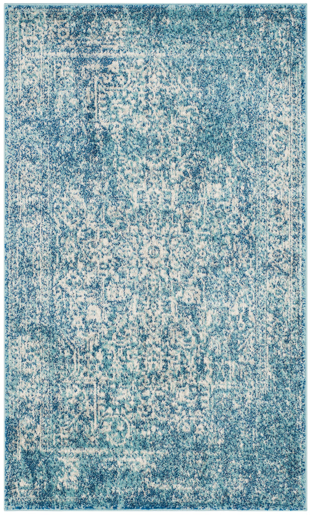 Safavieh Evoke Rug Collection EVK256C - Blue / Ivory