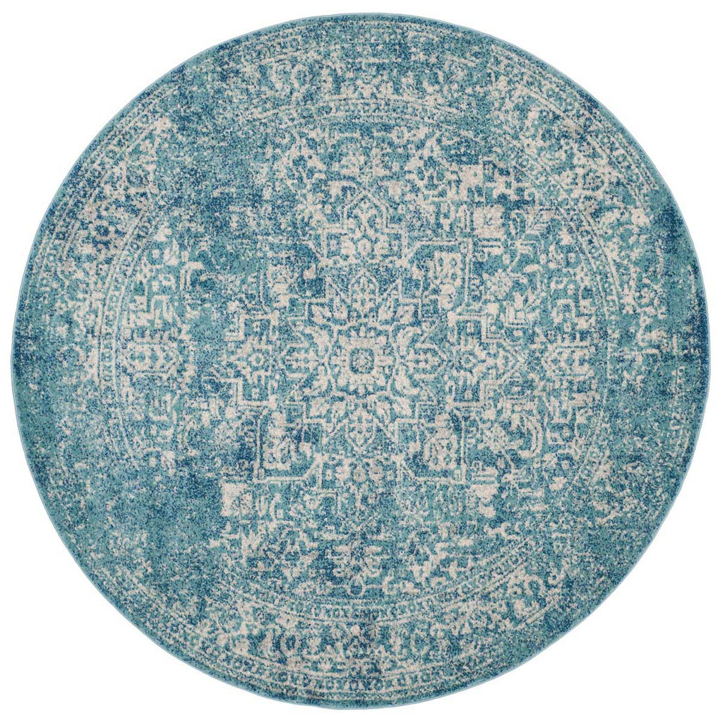 Safavieh Evoke Rug Collection EVK256C - Blue / Ivory