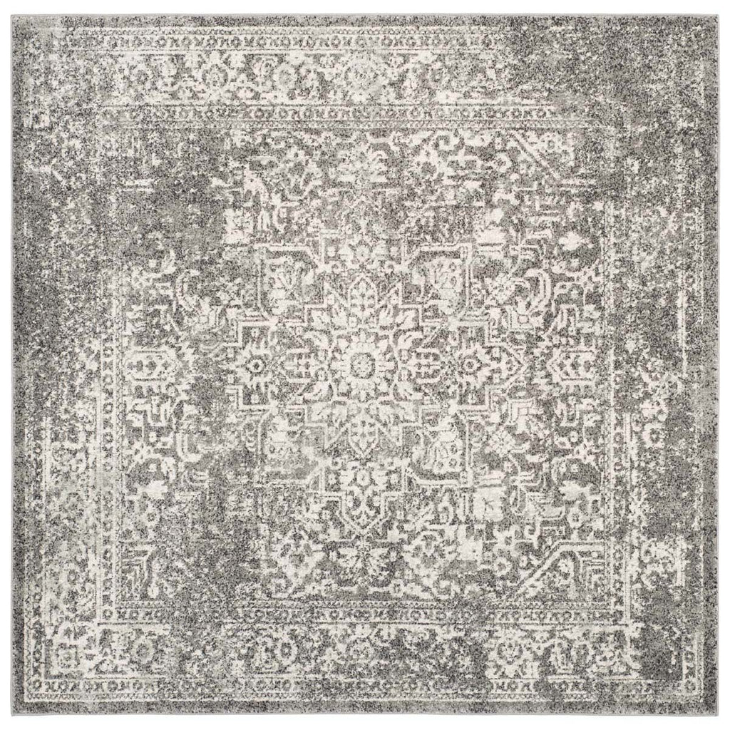 Safavieh Evoke Rug Collection EVK256D - Grey / Ivory