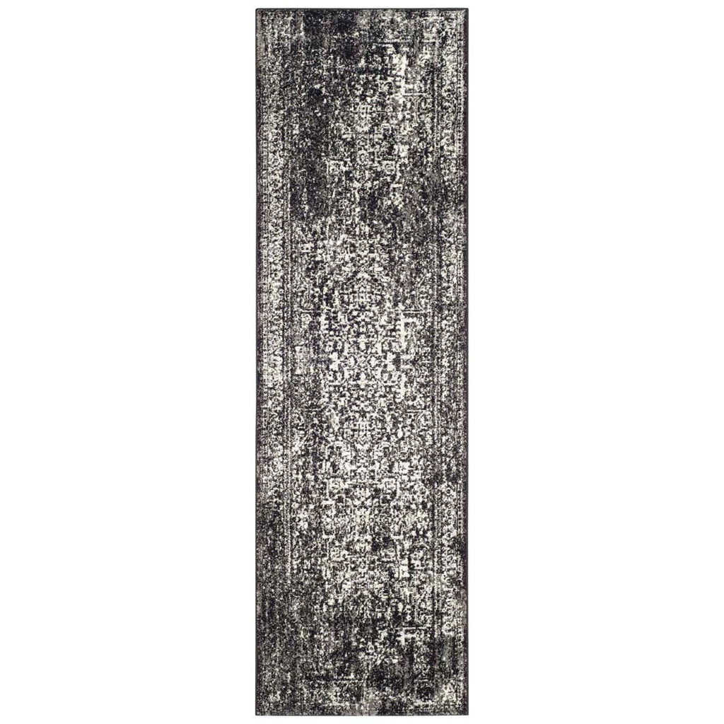 Safavieh Evoke Rug Collection EVK256R - Black / Grey