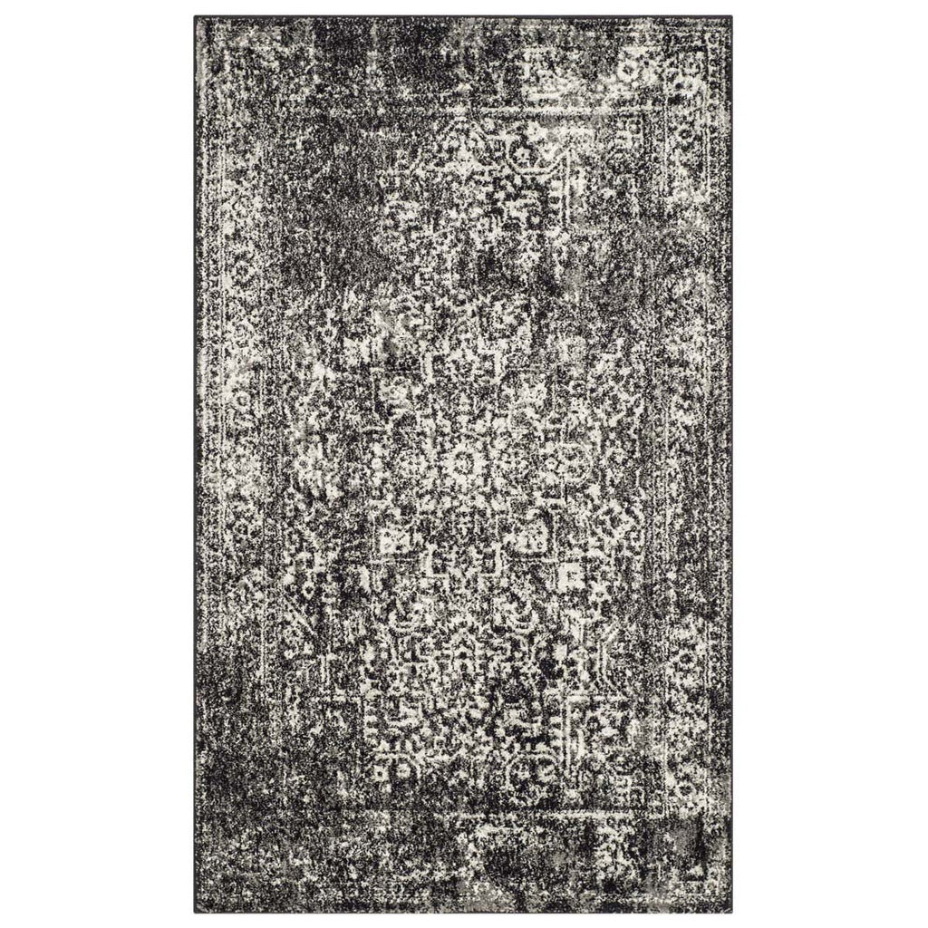 Safavieh Evoke Rug Collection EVK256R - Black / Grey