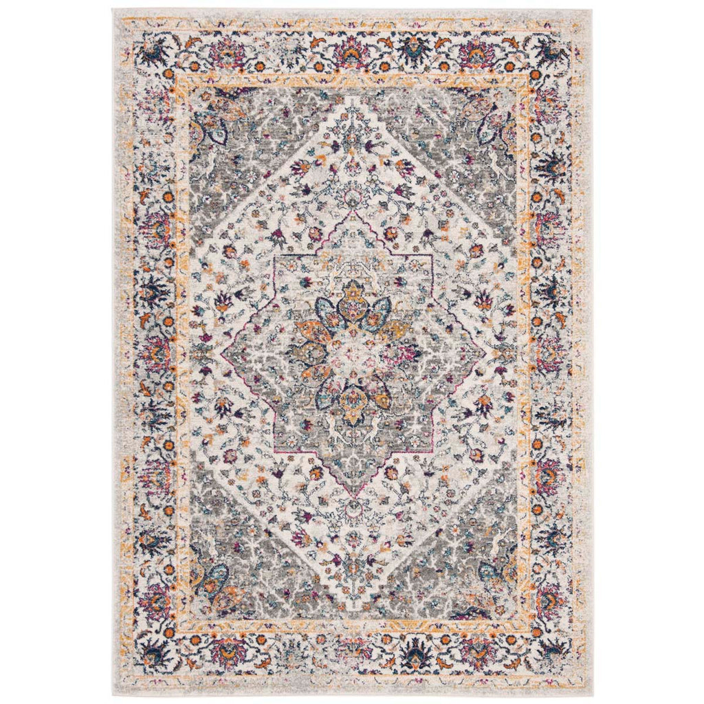 Safavieh Evoke Rug Collection EVK288A - Ivory / Grey