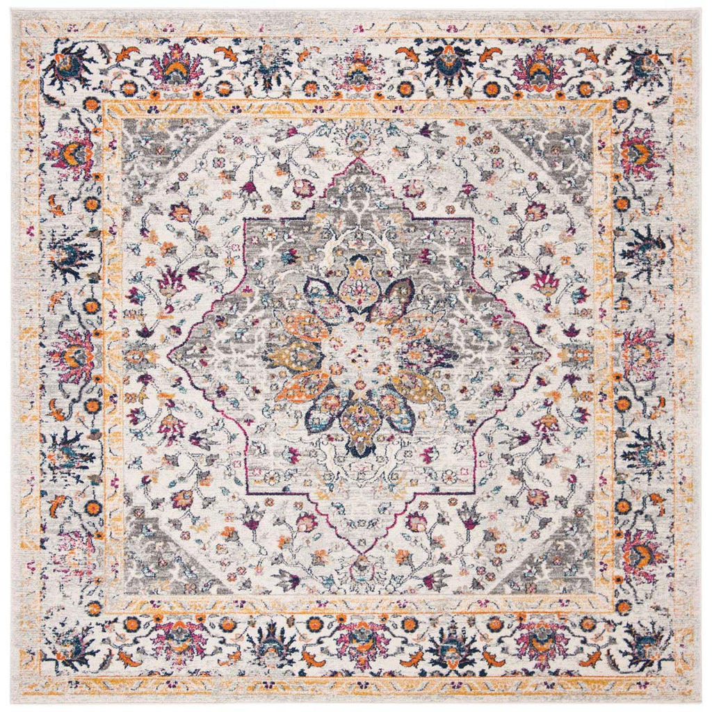 Safavieh Evoke Rug Collection EVK288A - Ivory / Grey