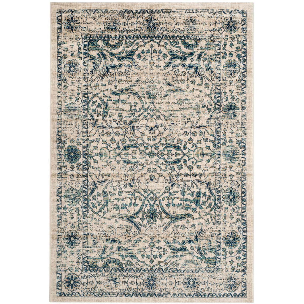 Safavieh Evoke Rug Collection EVK512C - Beige / Blue