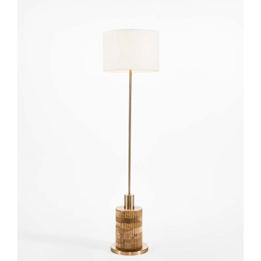 Safavieh Haskins Floor Lamp - Gold