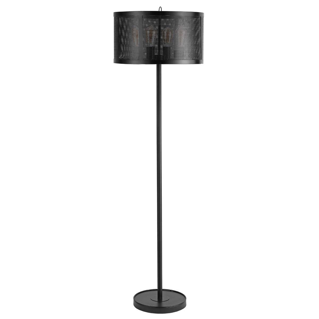 Safavieh Vela Floor Lamp-Black