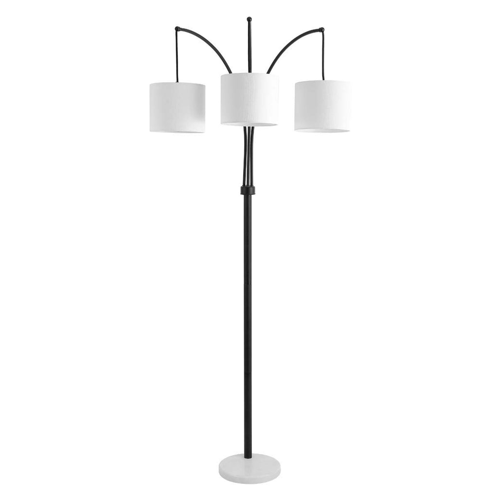 Safavieh Prina Floor Lamp-Black