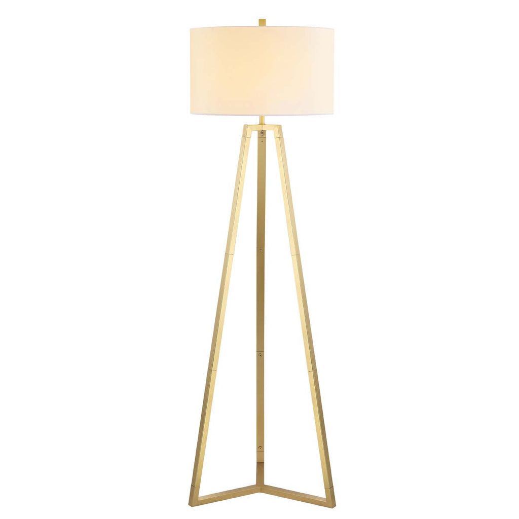 Safavieh Deisa Floor Lamp - Gold