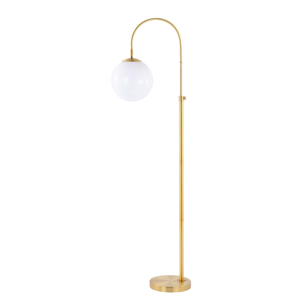 Safavieh Hamil Floor Lamp - Brass Gold