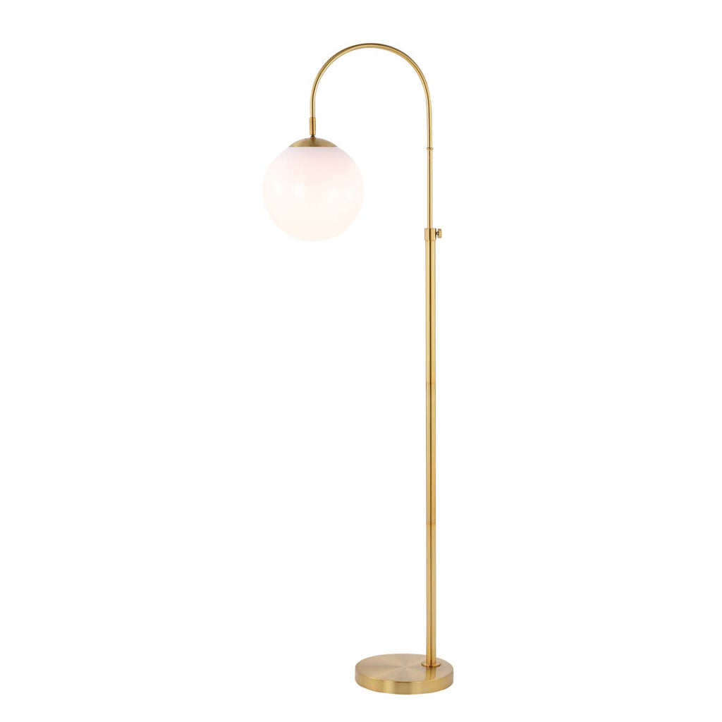 Safavieh Hamil Floor Lamp - Brass Gold