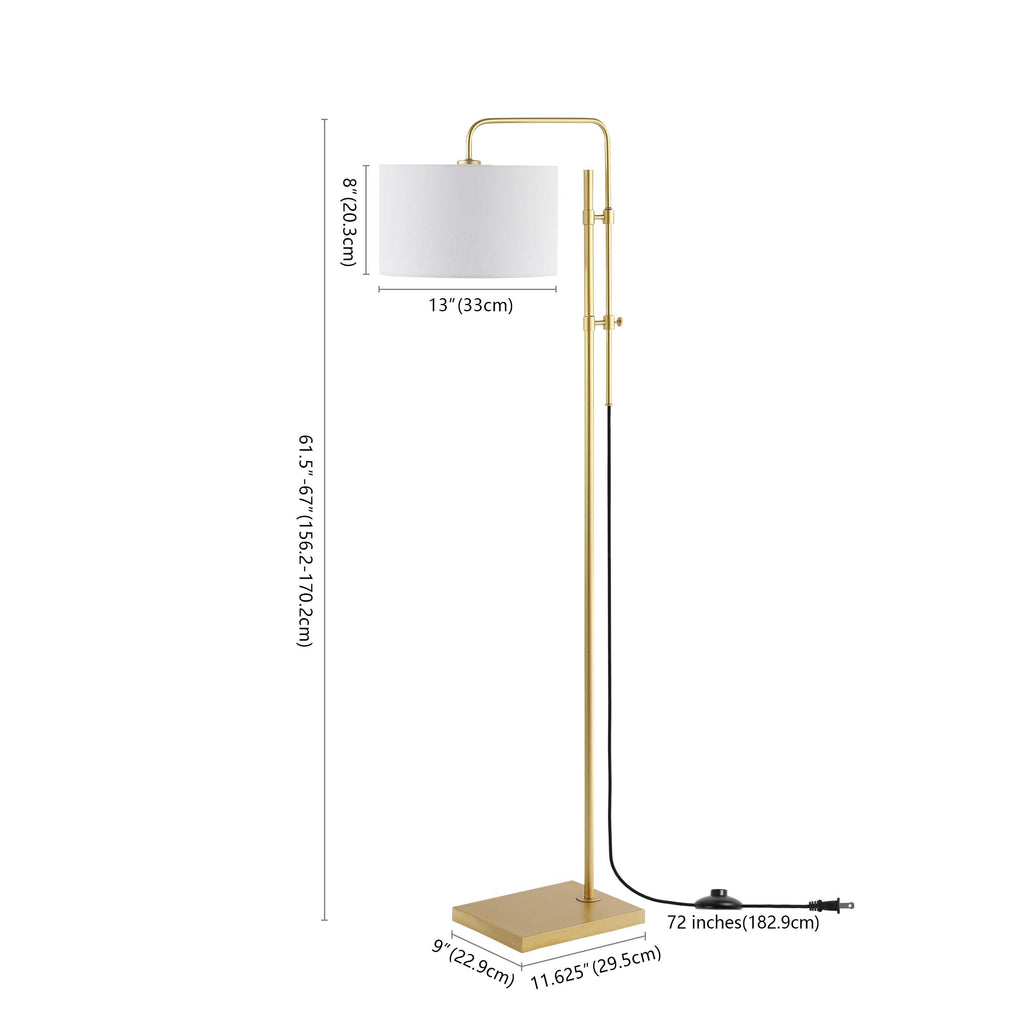 Safavieh Idra Floor Lamp - Gold