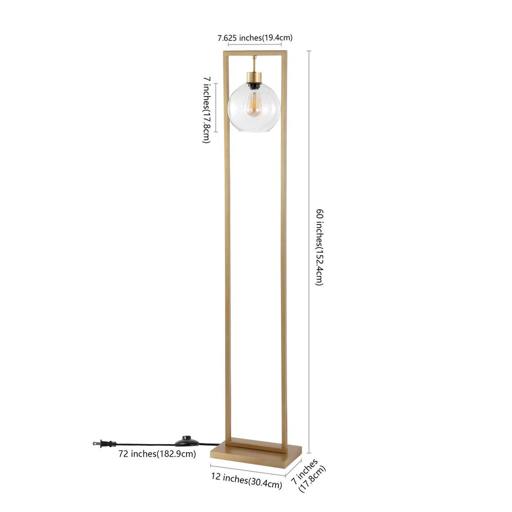 Safavieh Jalisa Floor Lamp - Gold