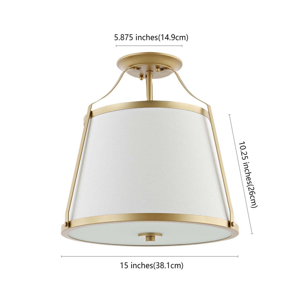 Safavieh Lanis Flush Mount - Gold