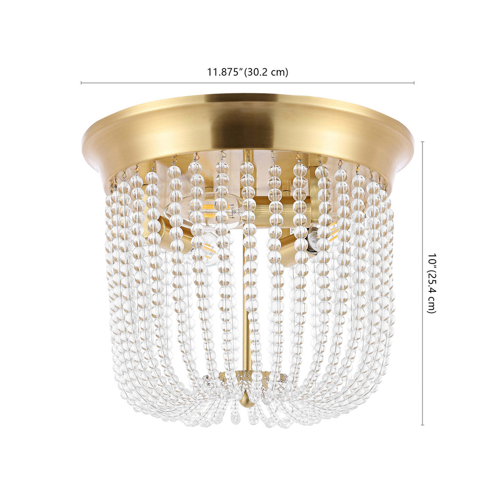 Safavieh Sarella Flush Mount - Gold