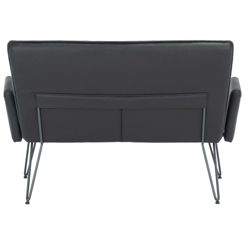 Safavieh Johannes Settee - Black