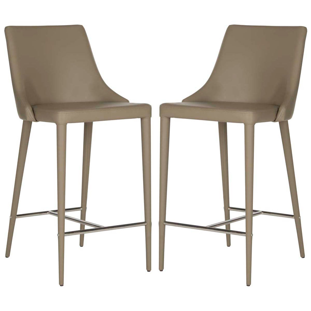 Safavieh Summerset Counter Stool - Taupe (Set of 2)