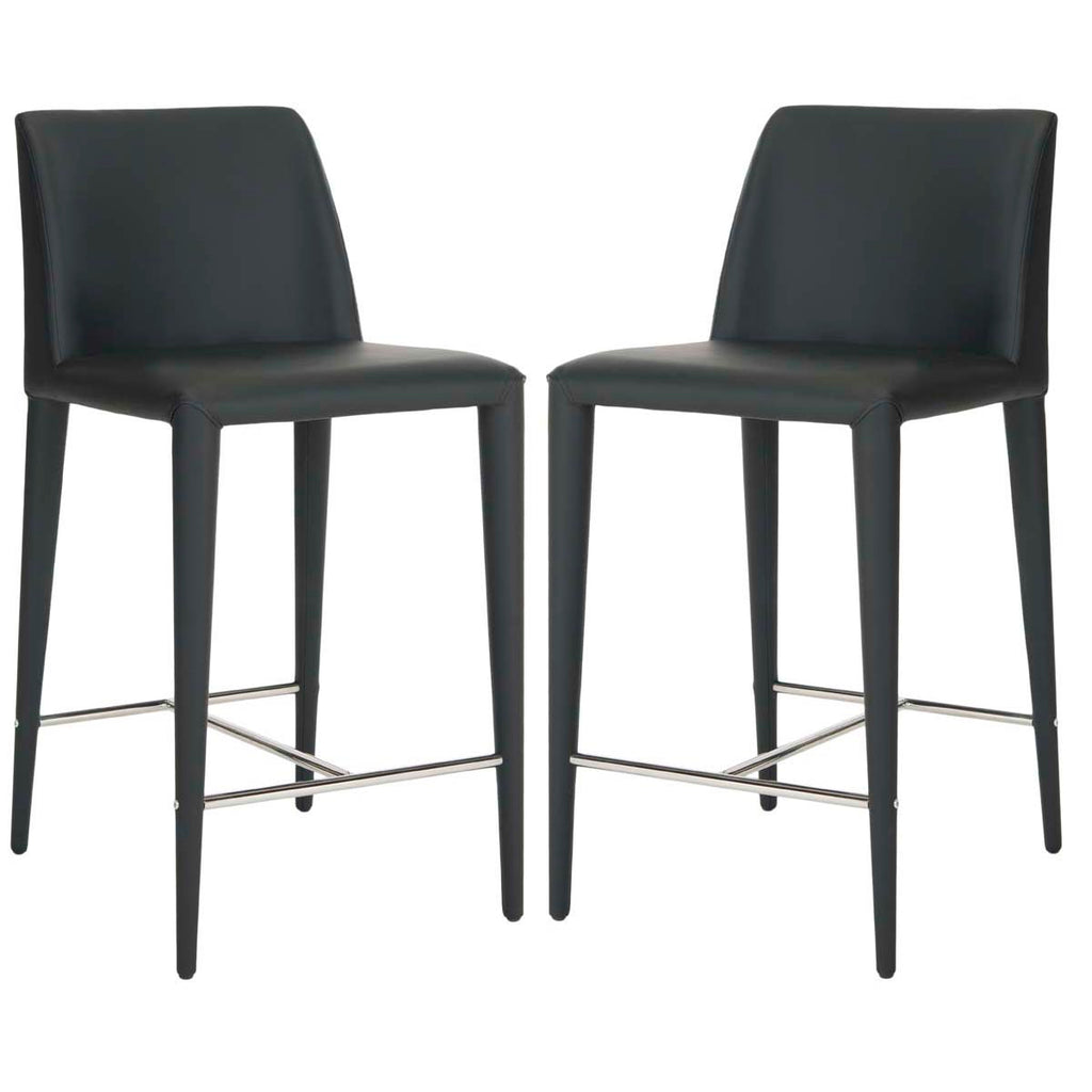 Safavieh Garretson Counter Stool - Black (Set of 2)