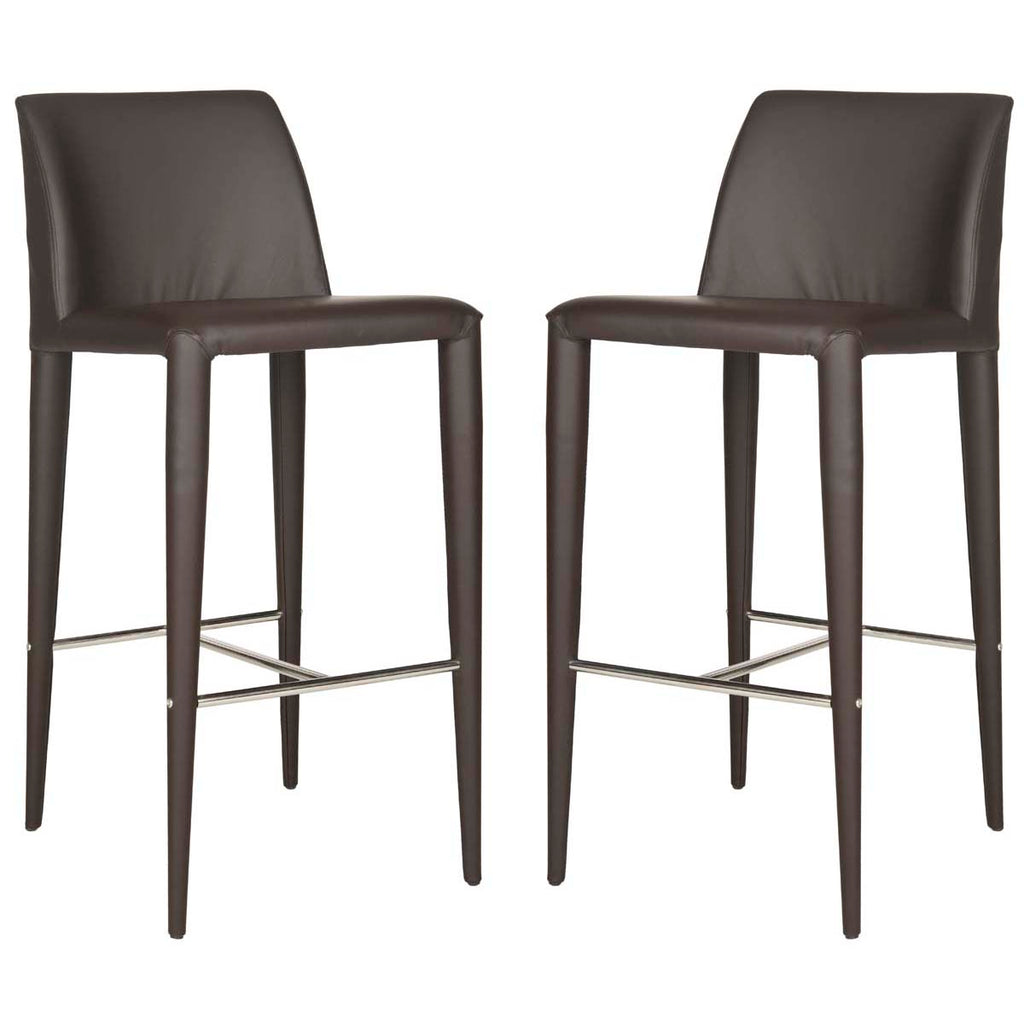 Safavieh Garretson Counter Stool - Brown (Set of 2)