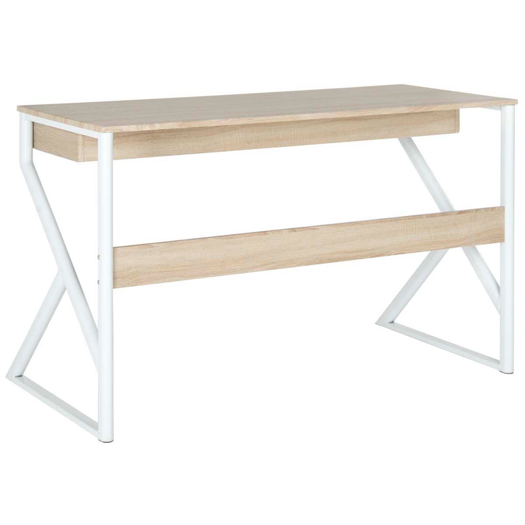 Safavieh Bryant Computer Desk - Natural/White