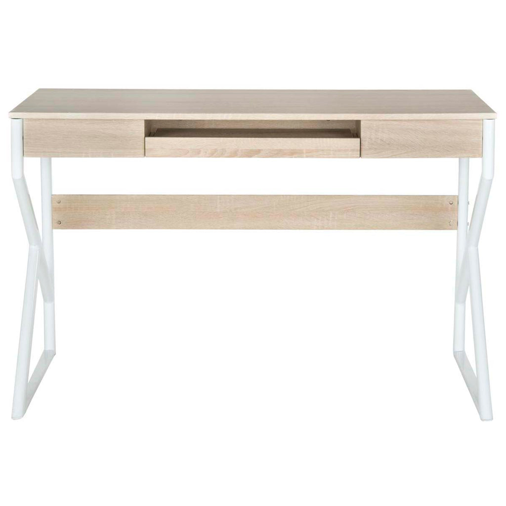 Safavieh Bryant Computer Desk - Natural/White