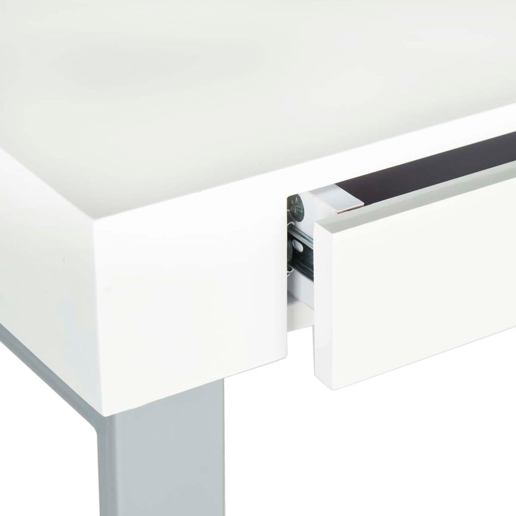 Safavieh Barton Desk - White/Grey