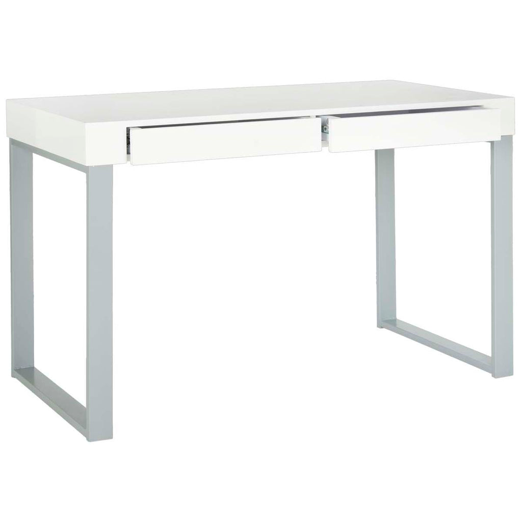 Safavieh Barton Desk - White/Grey