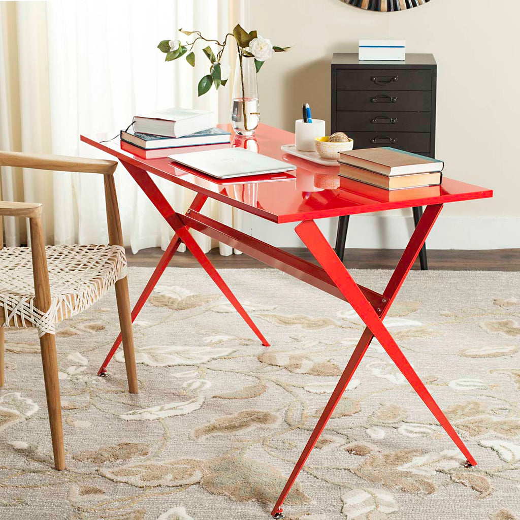 Safavieh Chapman Desk - Red