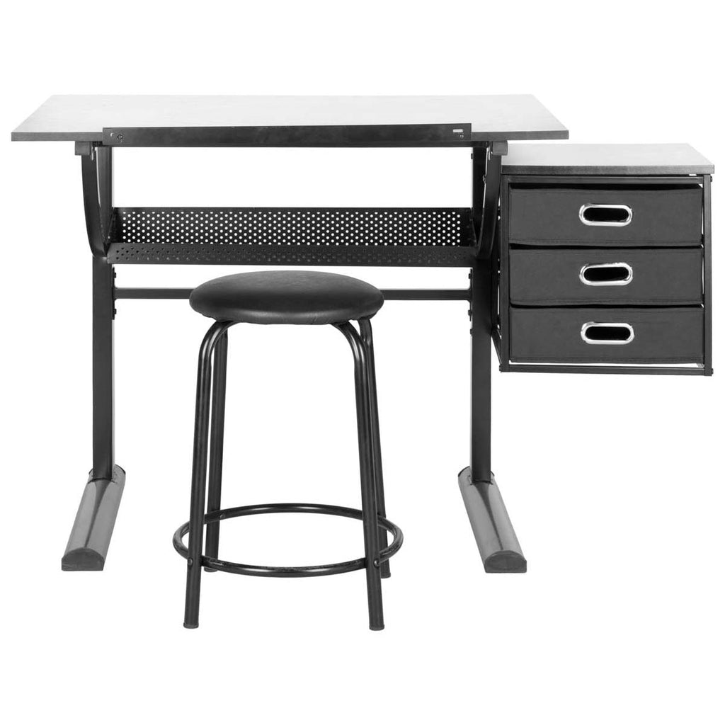 Safavieh Harvard Writing Desk - White/Black