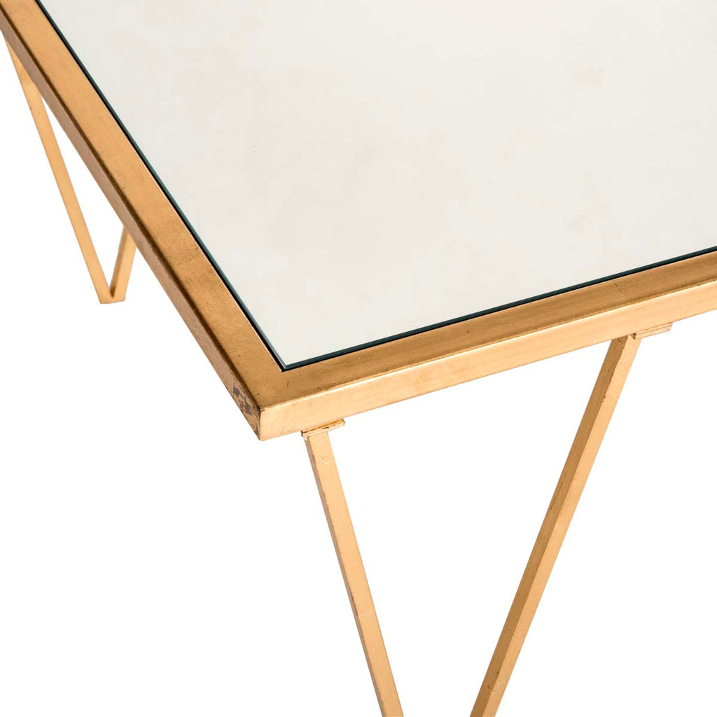 Safavieh Arlene Coffee Table - Gold/Mirror