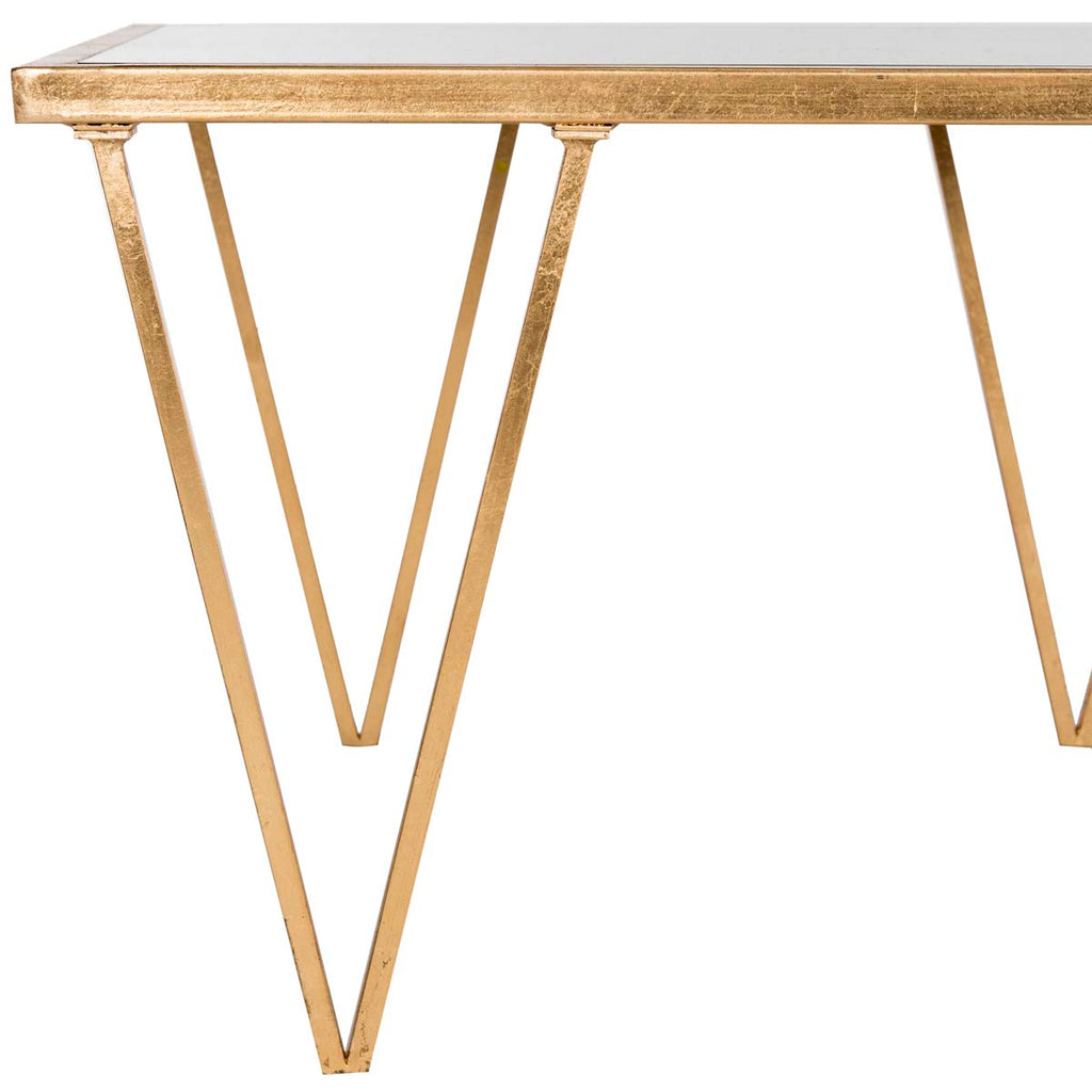 Safavieh Arlene Coffee Table - Gold/Mirror