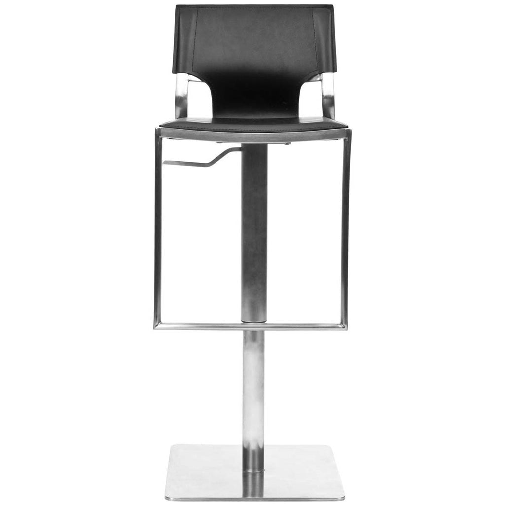 Safavieh Armondo Gas Lift Swivel Bar Stool - Black