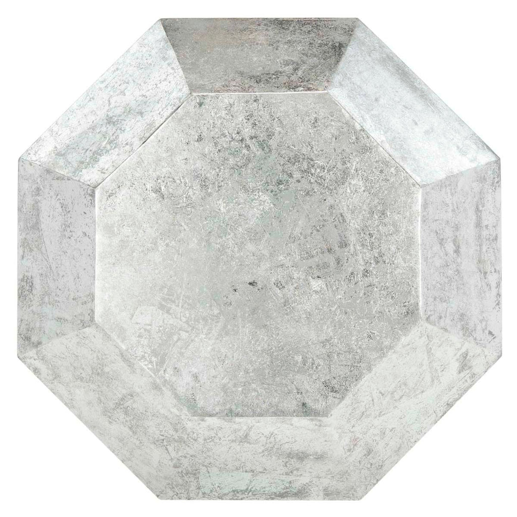 Safavieh Grace Diamond Accent Table - Antique Silver