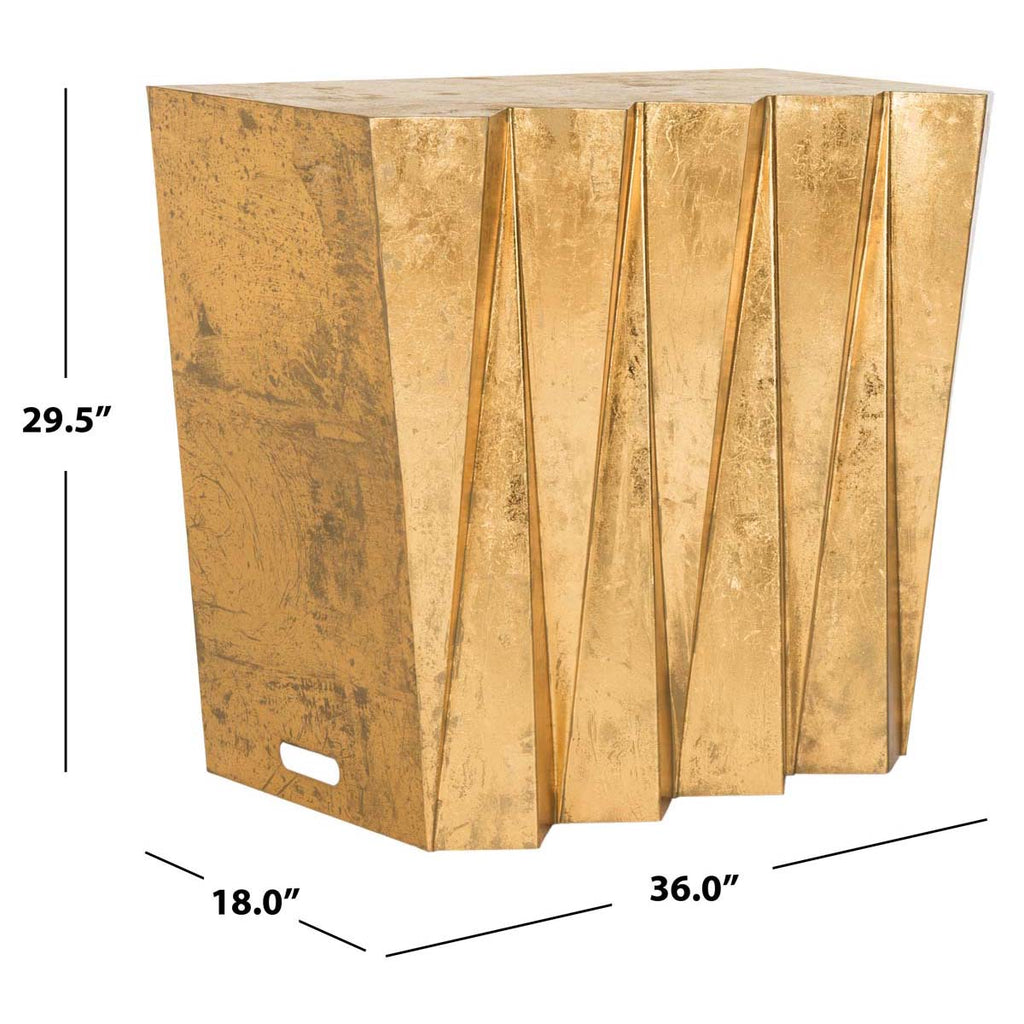 Safavieh Gisela Hex Console - Gold