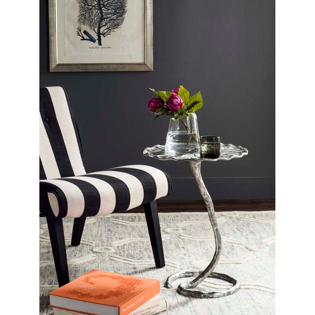 Safavieh Justina Side Table - Silver