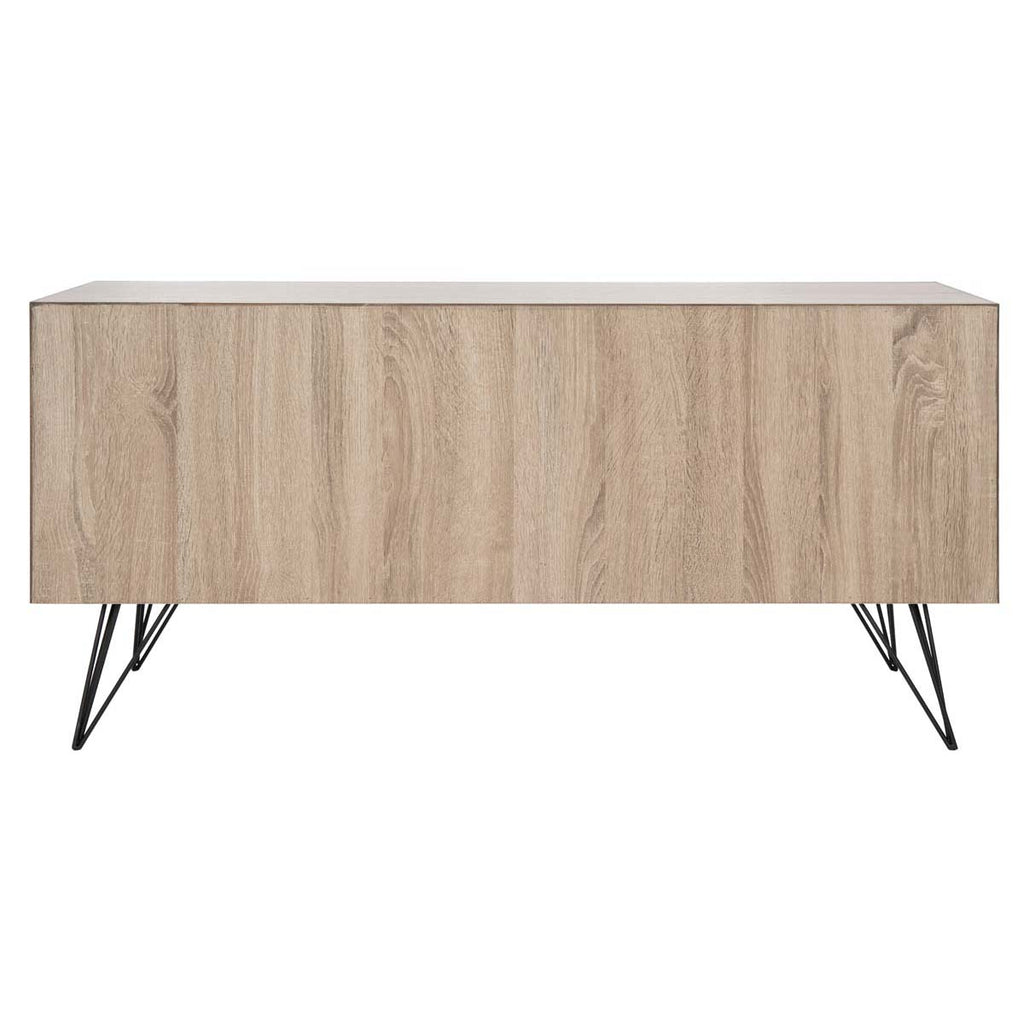 Safavieh Jeralyn Retro Mid Century Wood Sideboard - Light Oak