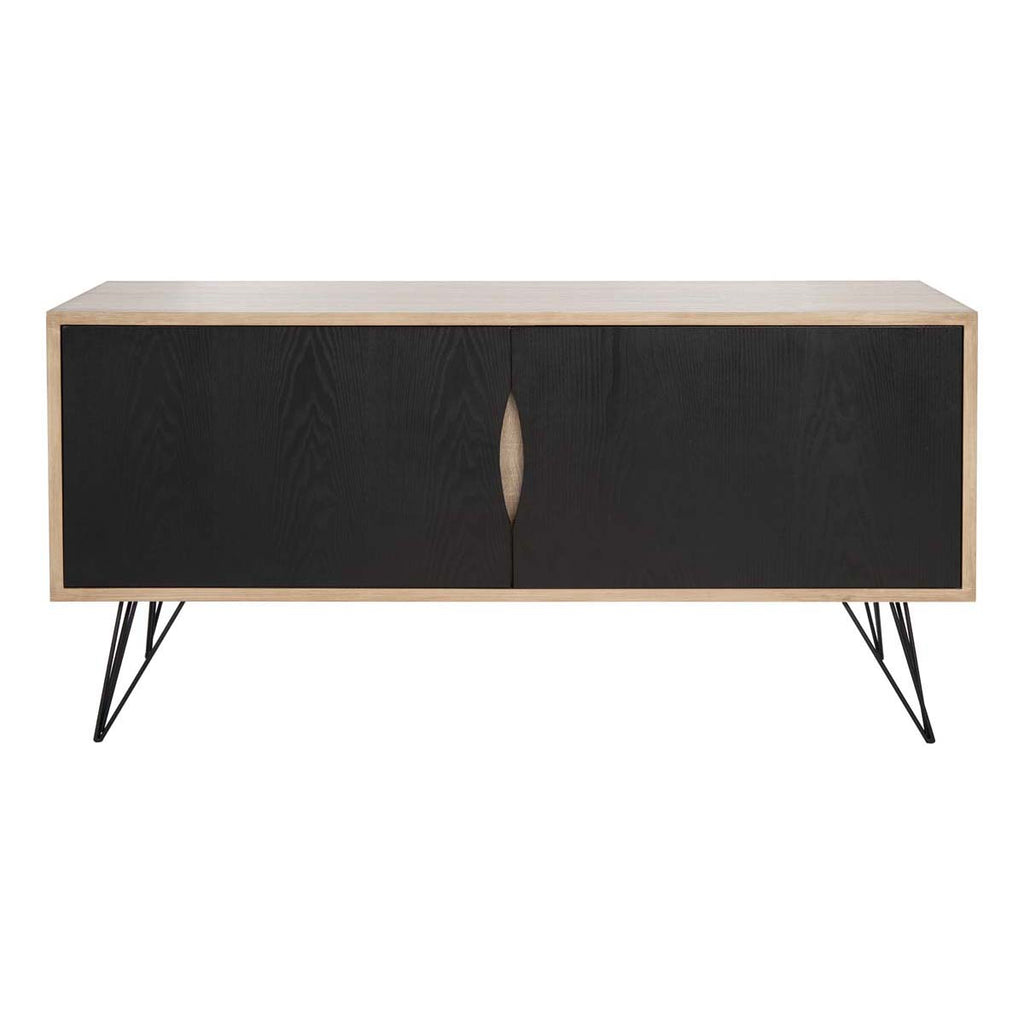 Safavieh Jeralyn Retro Mid Century Wood Sideboard - Light Oak