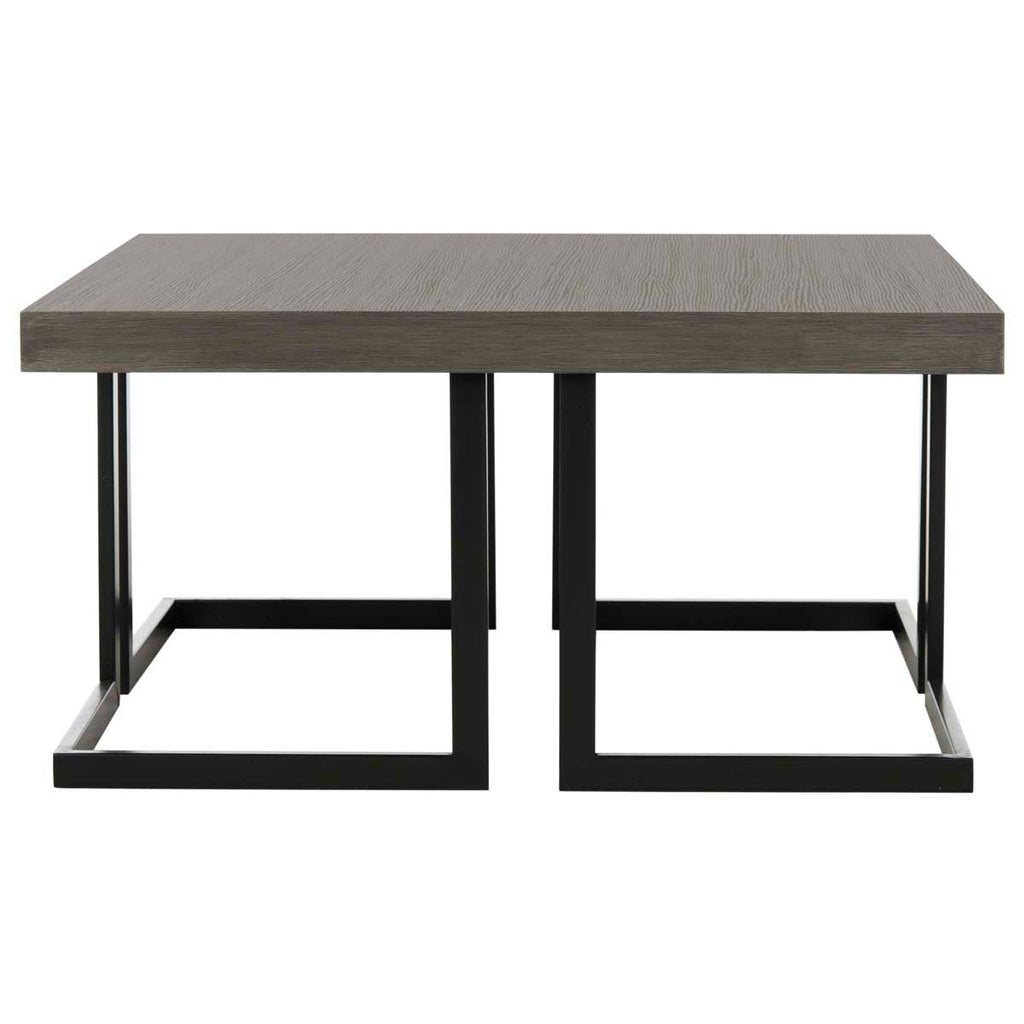 Safavieh Amalya Modern Mid Century Wood Coffee Table - Dark Grey