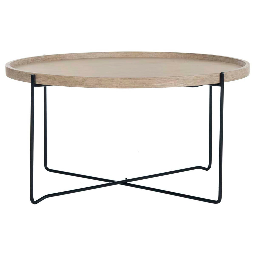 Safavieh Auden Retro Mid Century Wood Accent Table - Light Grey