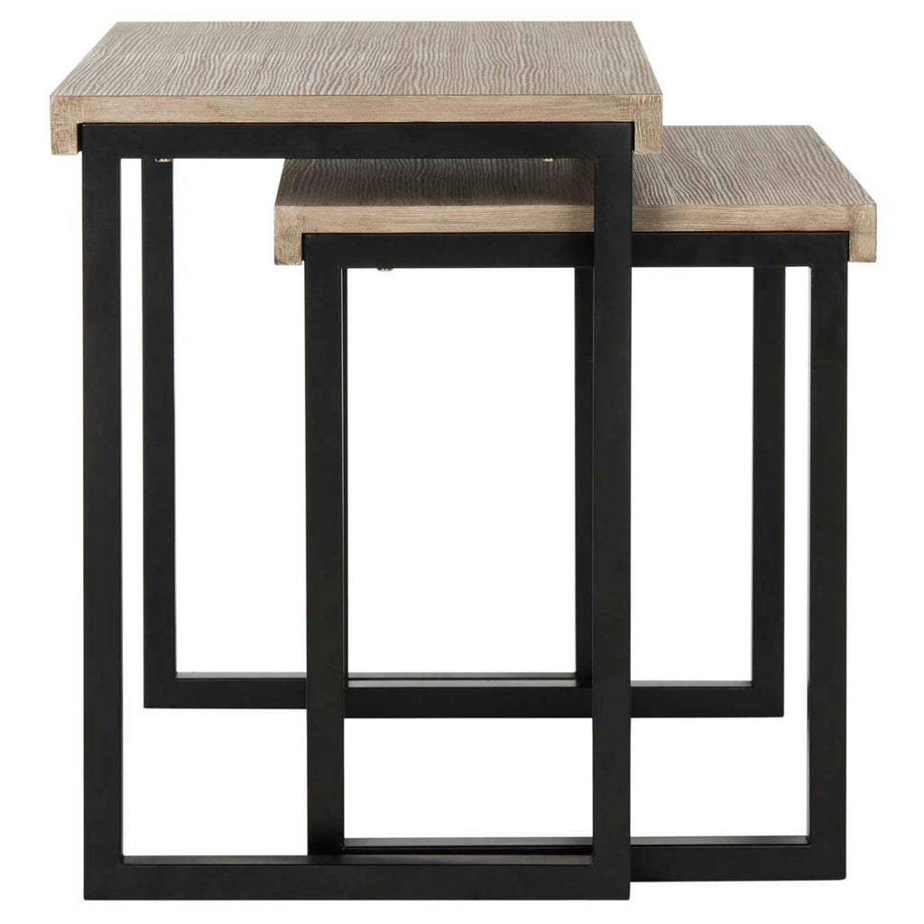 Safavieh Femi Modern Nesting End Table - Light Brown