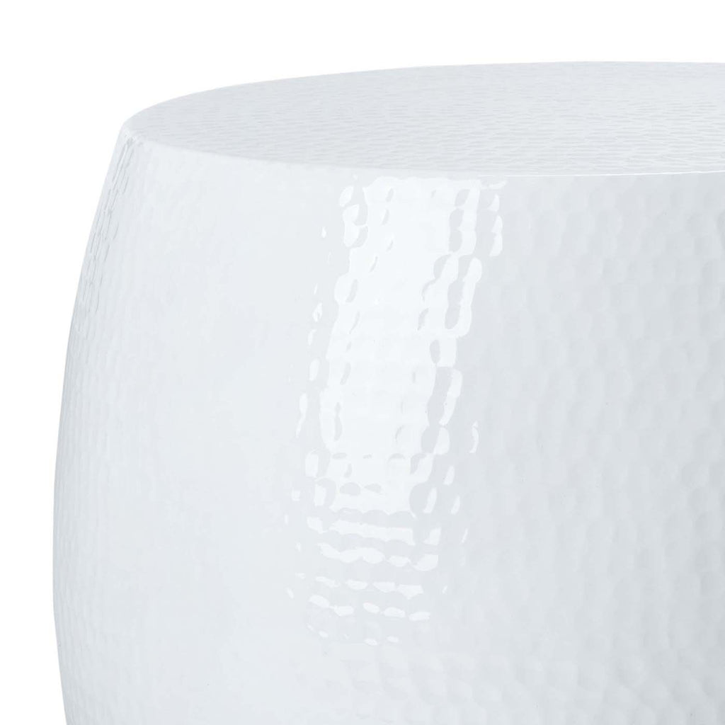 Safavieh Odin Round Stool - White